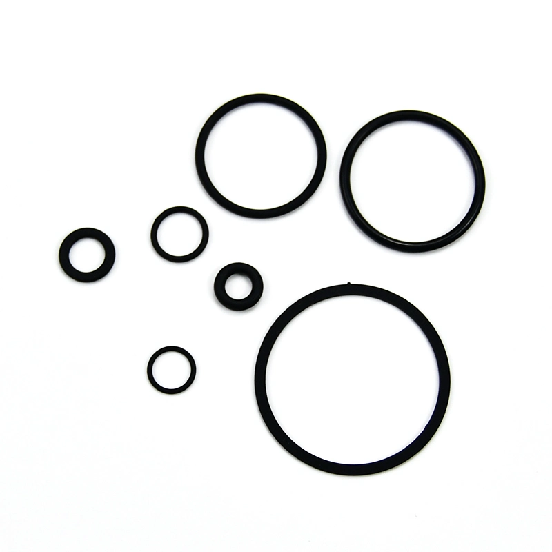 Customize EPDM HNBR NBR PTFE FKM Ffkm Silicone Oring Seals O-Ring Rubber Seal Strip