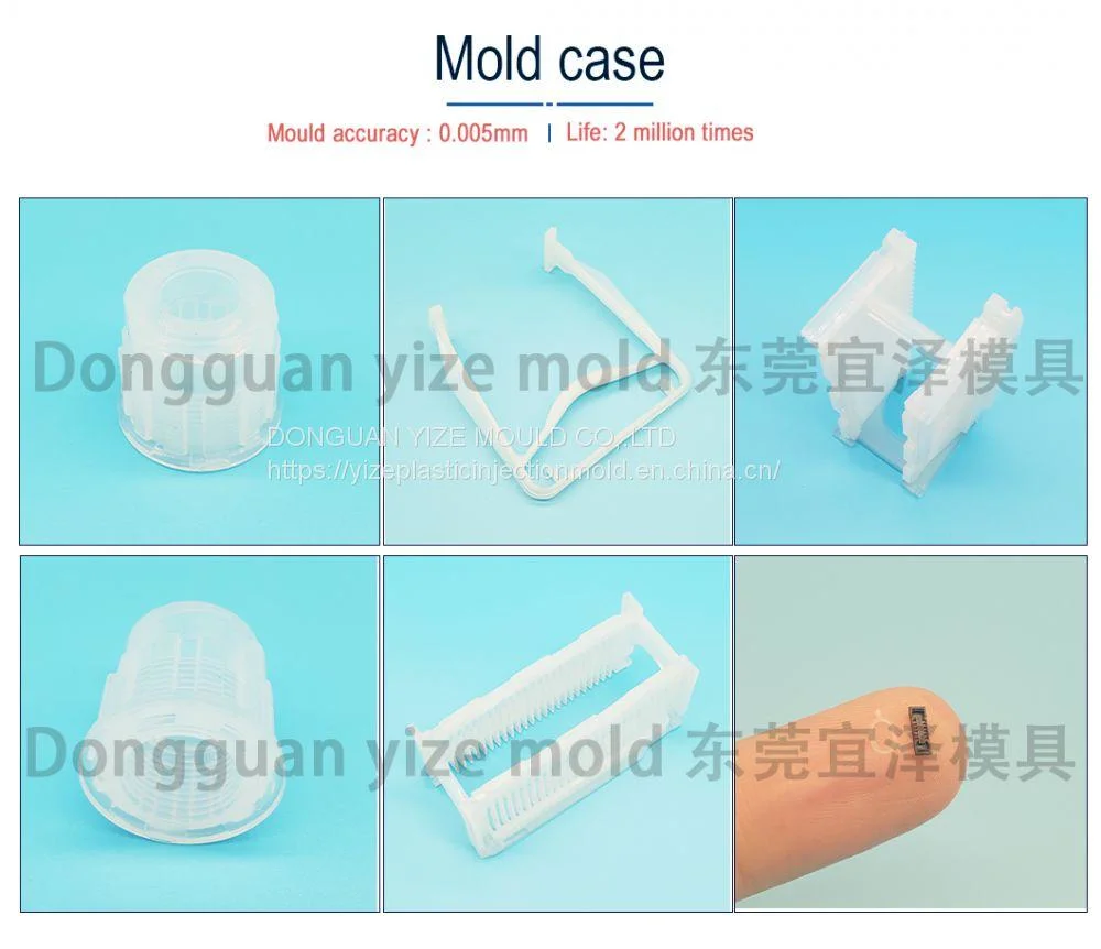 High-Performance PFA High Precision Plastic Injection Mold Molding for Filter Casing